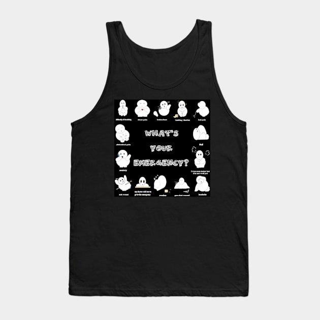 What's your Emergency Tank Top by OneofDEM